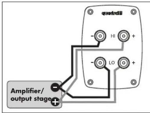 Aurum VIII - b) Biwiring mode - 1