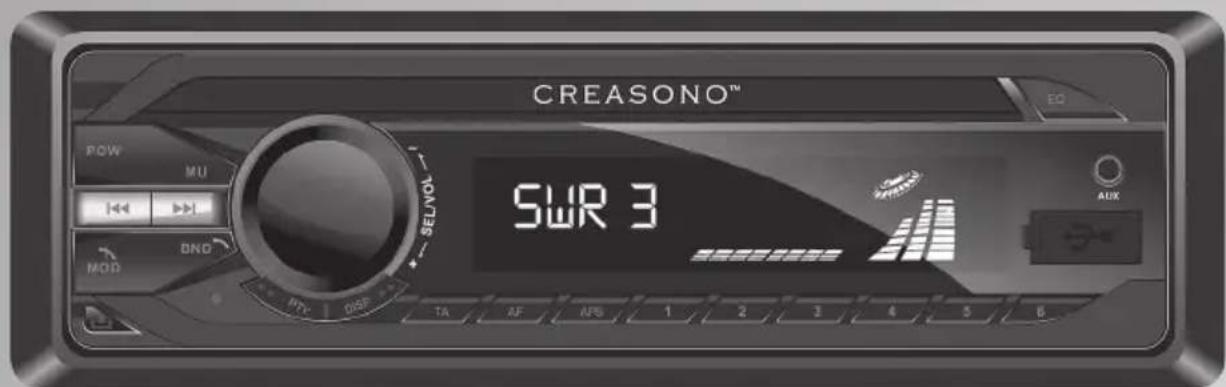 CREASONO CAS3300BT PX1580 - "CAS-3300BT" - 1