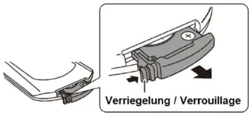 CREASONO CAS1250 PX1622 - CHANGER LA PILE BOUTON DE LA TÉLECOMMANDE - 1