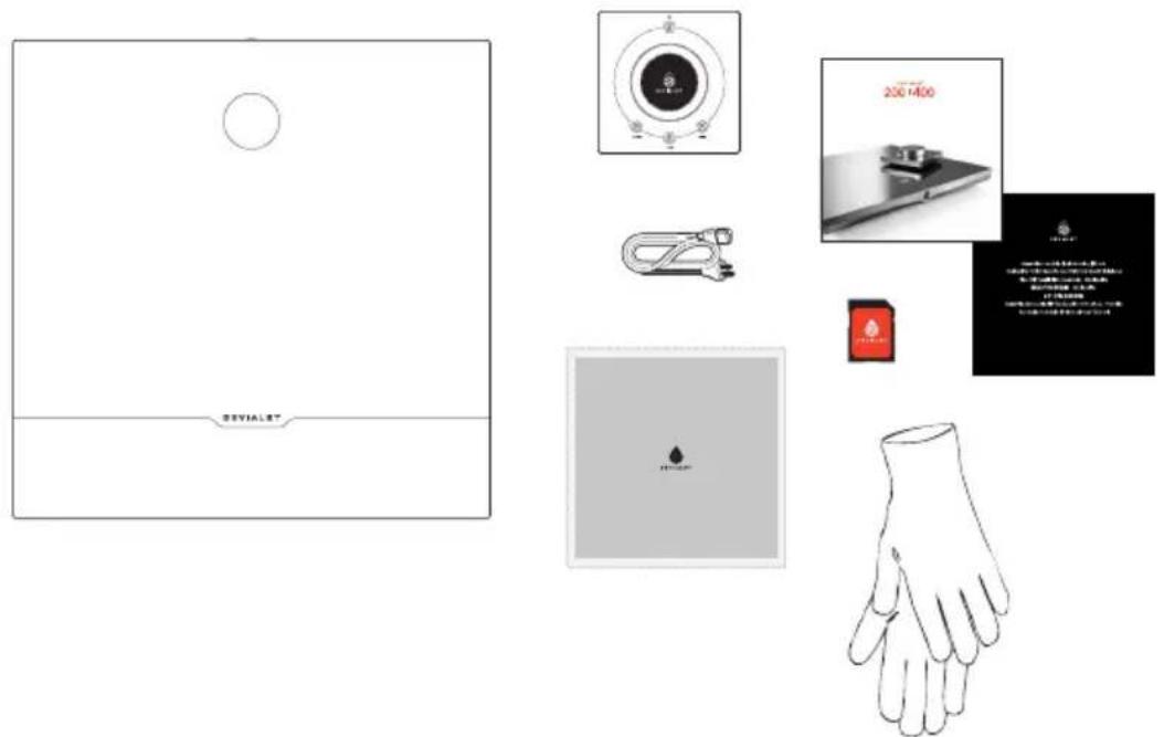 DEVIALET 200 - Contenu du coffret - 1