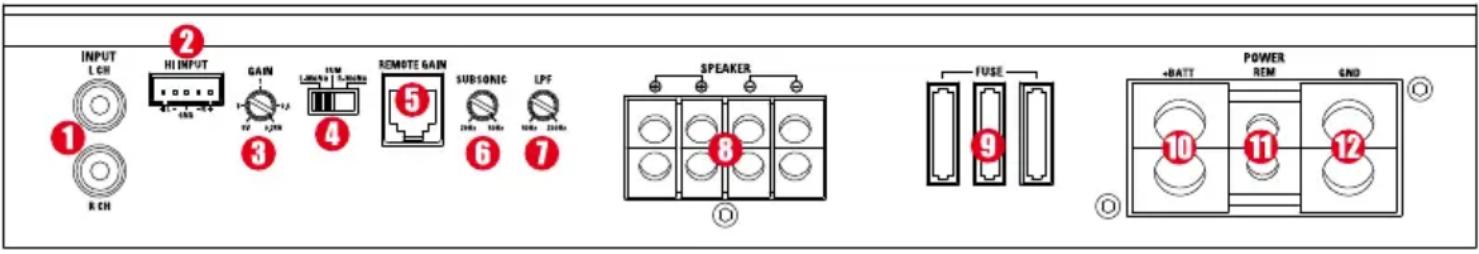 MTX Audio X1000D - Leistung: - 1