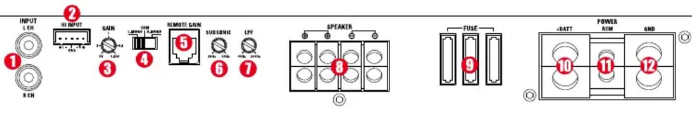 MTX Audio X1000D - Ratings: - 1