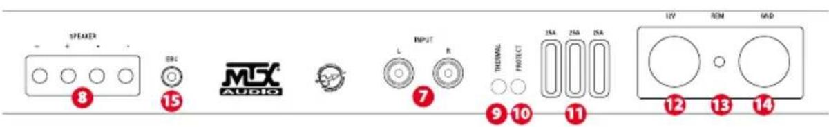 MTX Audio TH800D - Features : - 2