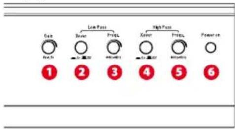 MTX Audio TH902 - Réglages - 1