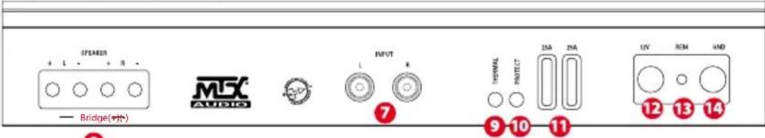 MTX Audio TH902 - Ominaisudet : - 3