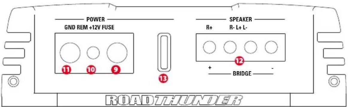 MTX Audio RT602 - Pannello Controlli - 2