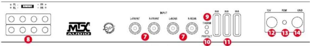 MTX Audio TH904 - Eigenschappen : - 2