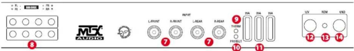 MTX Audio TH904 - Características : - 2