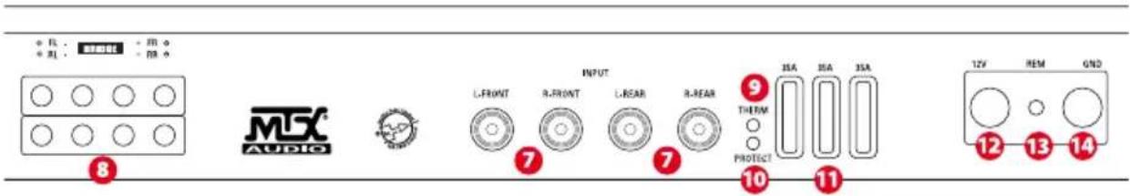 MTX Audio TH904 - Features : - 2