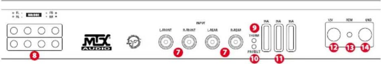 MTX Audio TH904 - Características : - 2