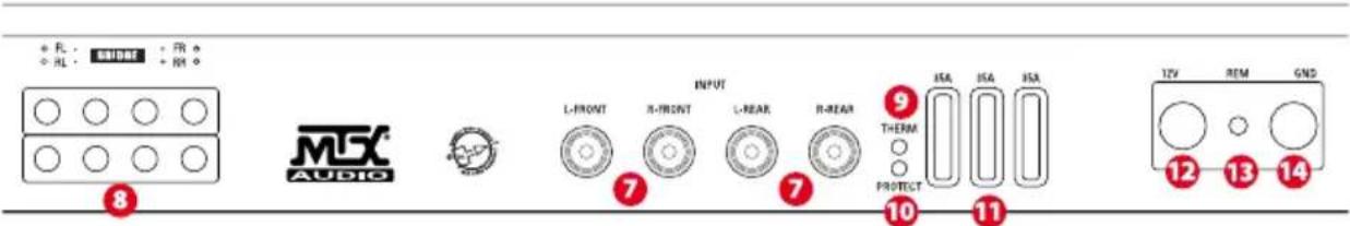 MTX Audio TH904 - Features : - 2