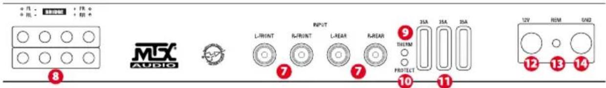 MTX Audio TH904 - Features : - 2