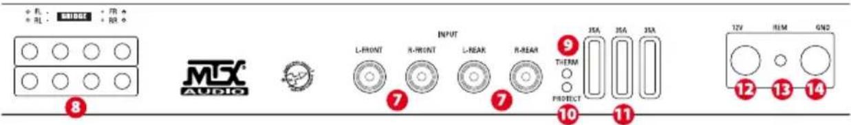 MTX Audio TH904 - Особенности : - 2