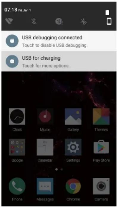 NEFFOS Y5L - Panneau de notification - 1