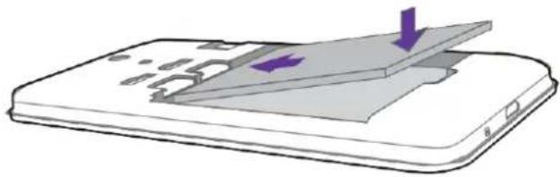 NEFFOS Y5L - Insérez la batterie - 1