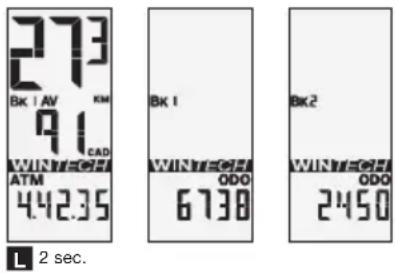 MAVIC Wintech EBolt - CONSULTING THE DIFFERENT ODOMETERS - 1