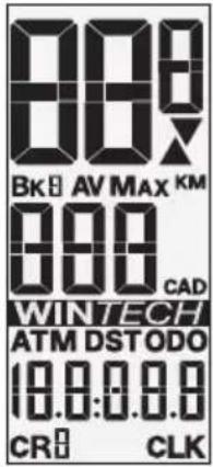 MAVIC Wintech EBolt - BESKRIVNING AV INFORMATIONEN PÅ DISPLAYEN - 1