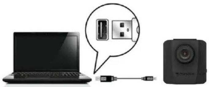 TRANSCEND DrivePro 50 - Transférer les fichiers vers un ordinateur - 1