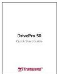 TRANSCEND DrivePro 50 - Package Contenu de l'emballage - 5