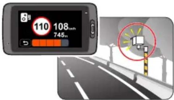 MIO Mivue 638 - Alertes de vitesse caméra - 1