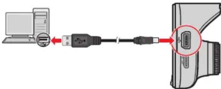 MIO MiVue 528 - Connexion à votre ordinateur - 1