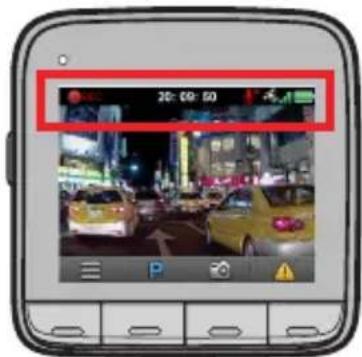 MIO MiVue 518 - Les icones Système - 1