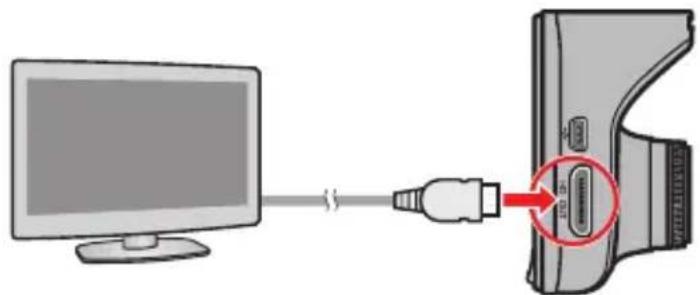 MIO MiVue 538 - Connexion à un appareil haute définition (HD) - 1