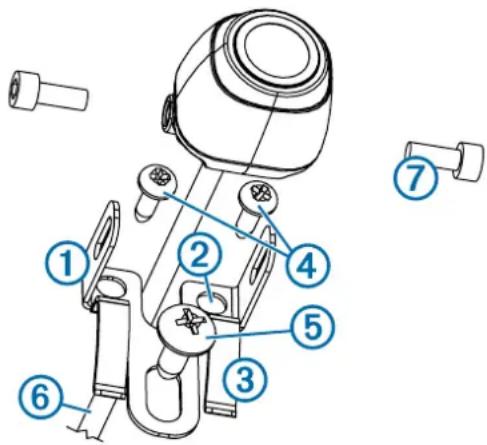 GARMIN BC 30 - Montera kameran - 1