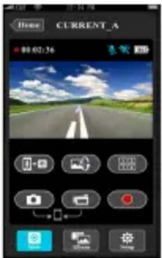 BLAUPUNKT DVR 5.0 Full HD WiFi - Le portable se connecte au caméscope - 3