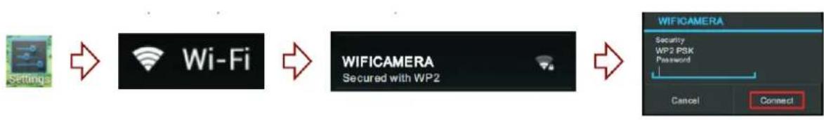 TREBS Comfortcam 99515 - Wi verbinden: - 1