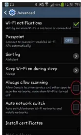 TREBS Comfortcam 99515 - Besondere Einstellungen für Android 4.3 Benutzer - 1