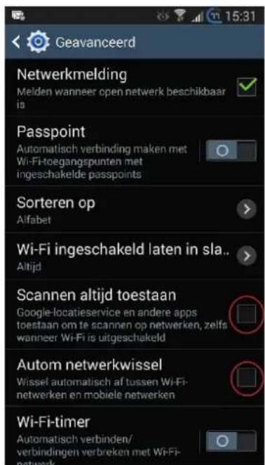 TREBS Comfortcam 99515 - Speciale instellingen voor Android 4.3 gebruikers - 1