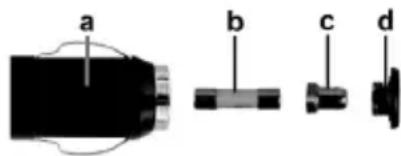 TARGA CR 1.0A1 - Remplacement du fusible du chargeur de voiture - 2