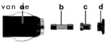 TARGA CR 1.0A1 - De zekering van de autolader verrangen - 2