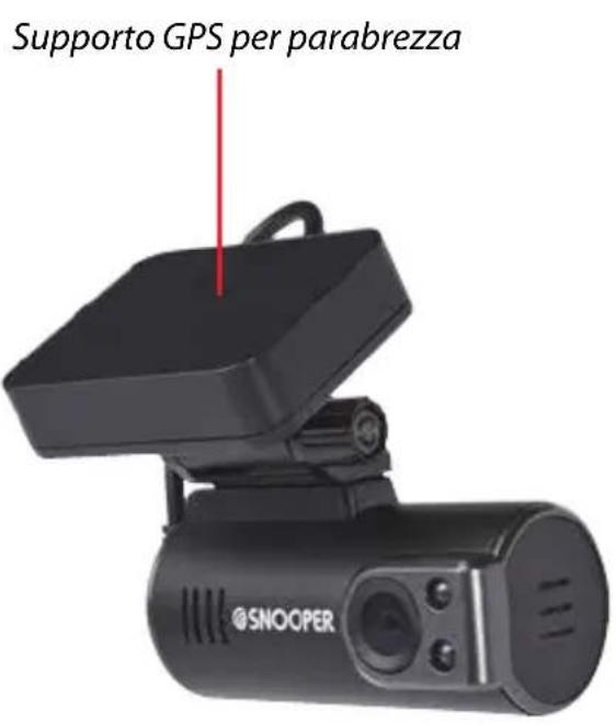 Supporto GPS per parabrezza SNOOPER