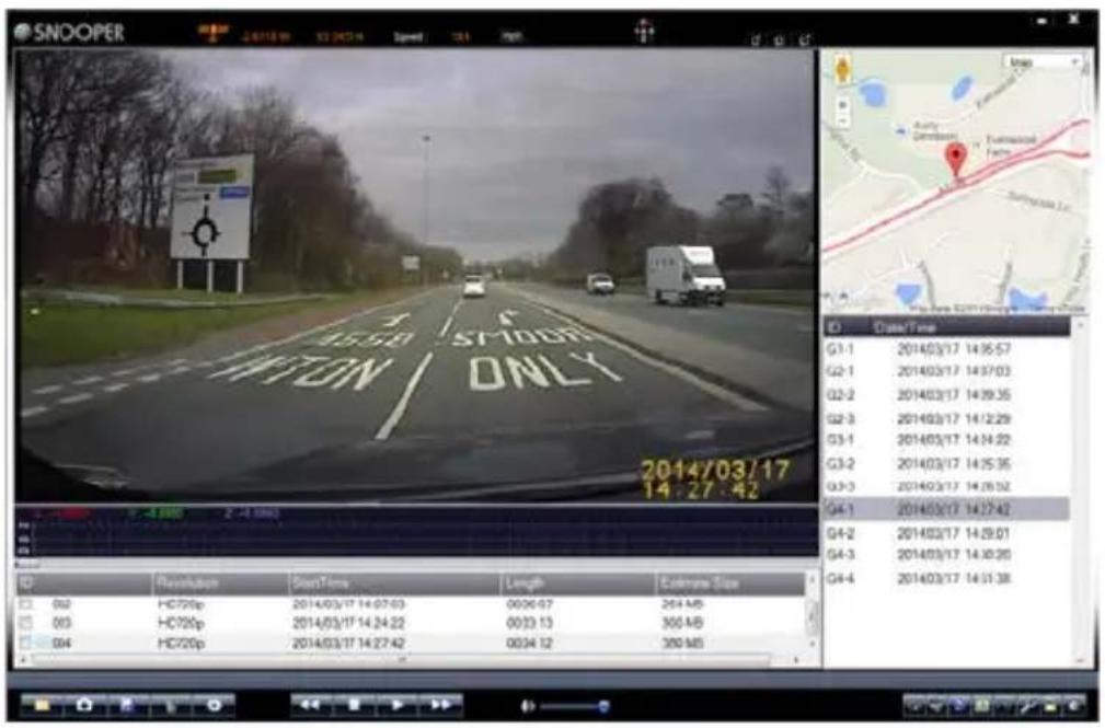 SNOOPER DVR1HD Mini - DEL à infrarouge – Activé - 3