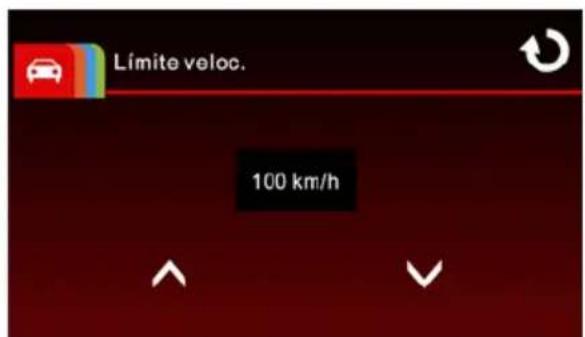 Límite veloc. 100 km/h