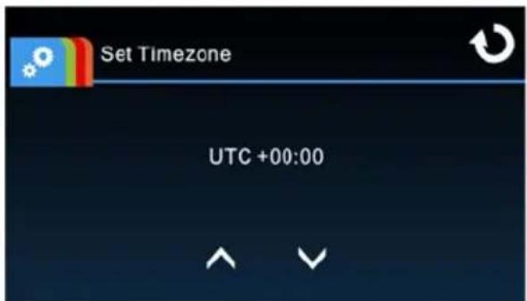 Set Timezone UTC +00:00