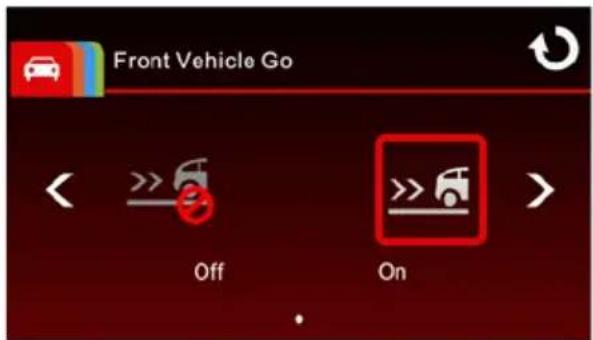 SNOOPER DVR4HD - Front Vehicle Go (waarschuwing start voertuig voor) - 2