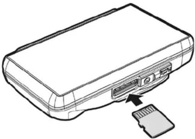 SNOOPER DVR4HD - Insérer la carte mémoire - 1