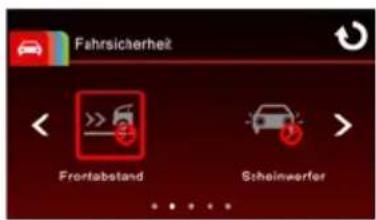 Fahrsicherheit Frontabstand Schweinwerfer
