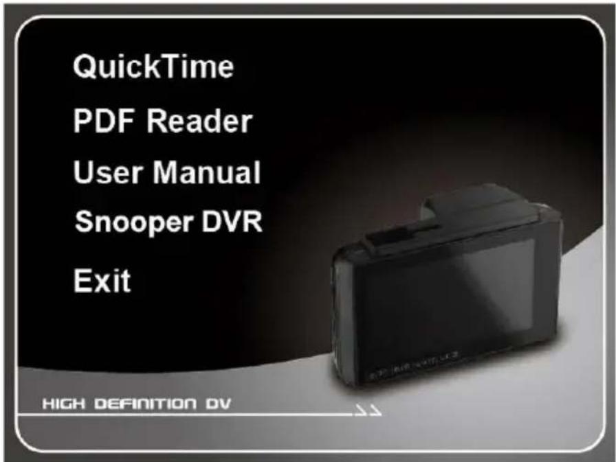 QuickTime PDF Reader User Manual Snooper DVR Exit HIGH DEFINITION DV
