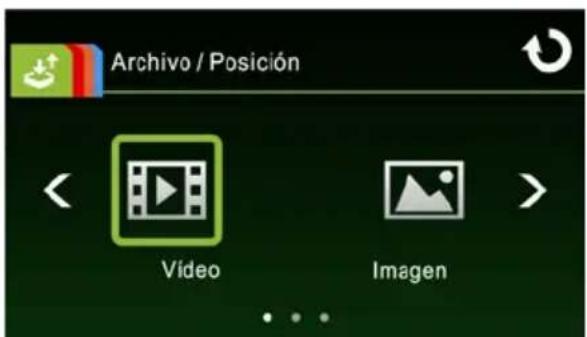 Archivo / Posición Vídeo Imagen