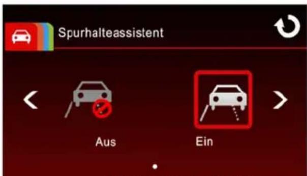 Spurhalteassistent Aus Ein