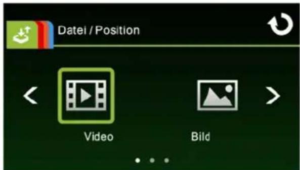 Datei / Position Video Bild