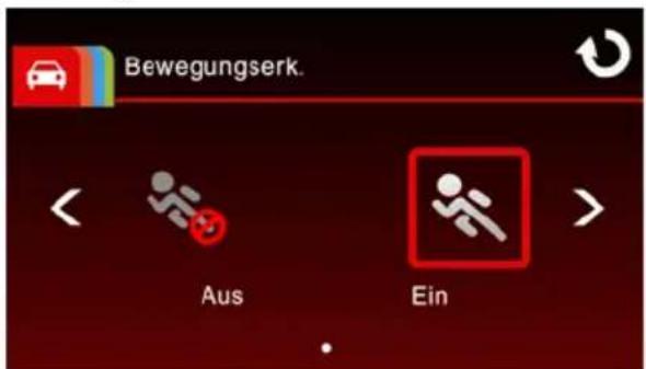 Bewegungserk. Aus Ein