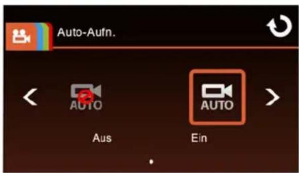 Auto-Aufn. AUTO AUTO Aus Ein