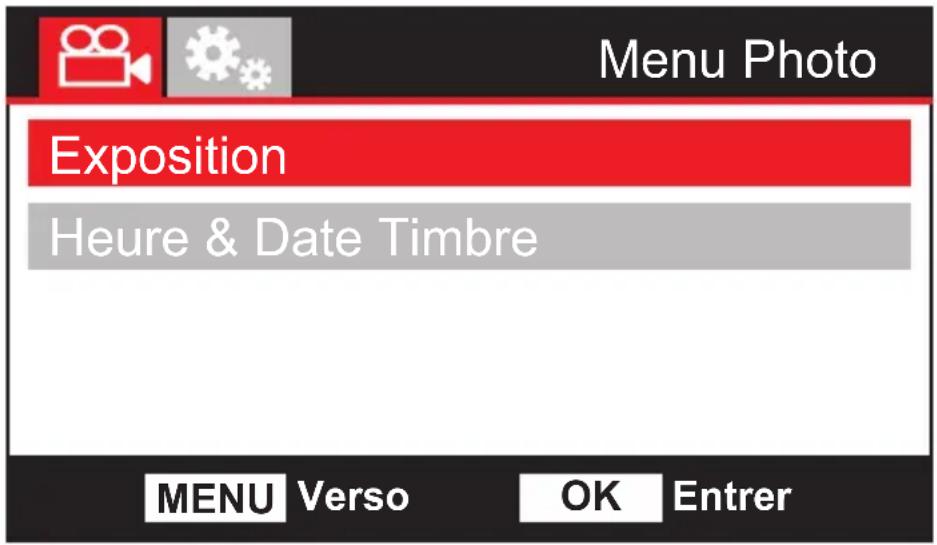 NEXT BASE InCar Cam 212 Lite - Photo menu - 1