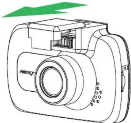 NEXT BASE InCar Cam 212 Lite - Retirer le cache anti-poussière de l'iN-CAR CAM - 1