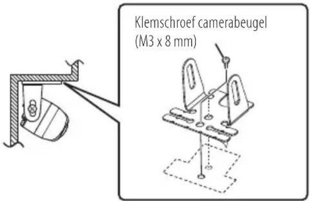 KENWOOD CMOS320 - Zet de camera stevig vast op zijn plaats. - 1